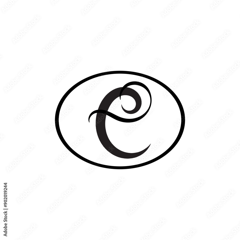 letter c logo template that is unique and simple letter c logo template that is unique and simple