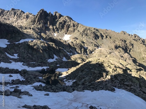 hiking the GR20 trail corsica island france