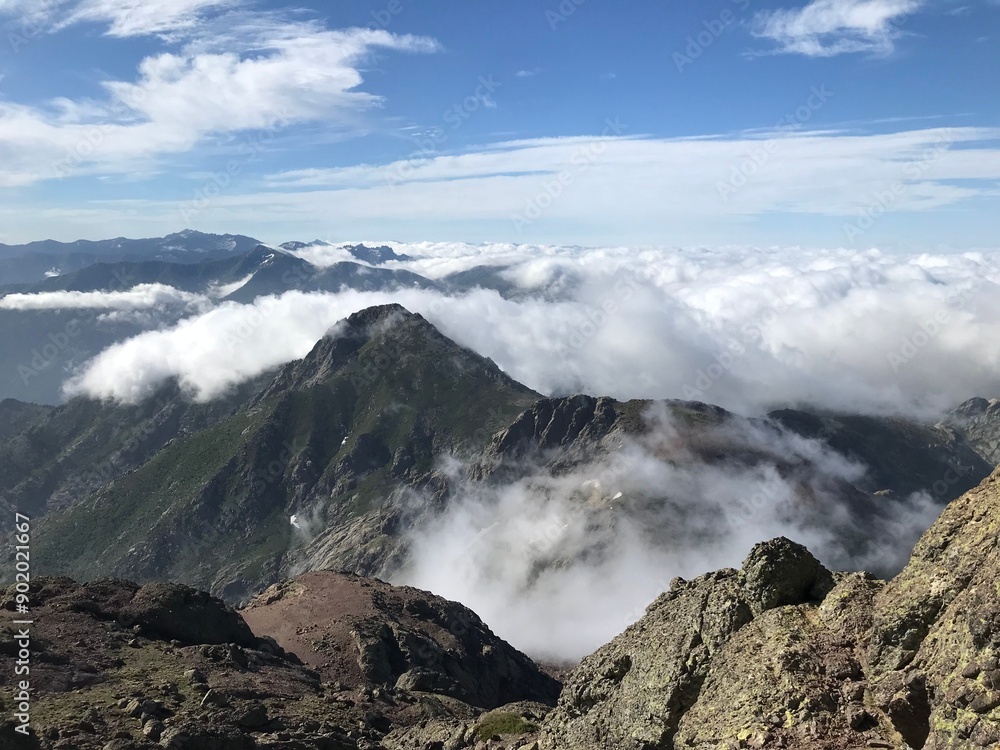 hiking the GR20 trail corsica island france hiking the GR20 trail corsica island france