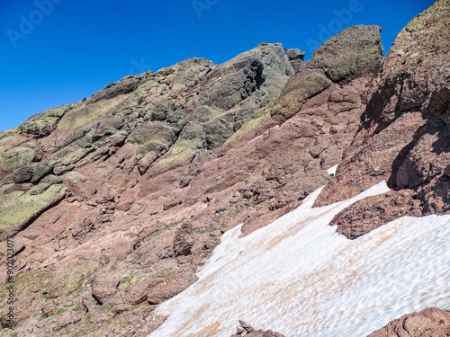 hiking the GR20 trail corsica island france