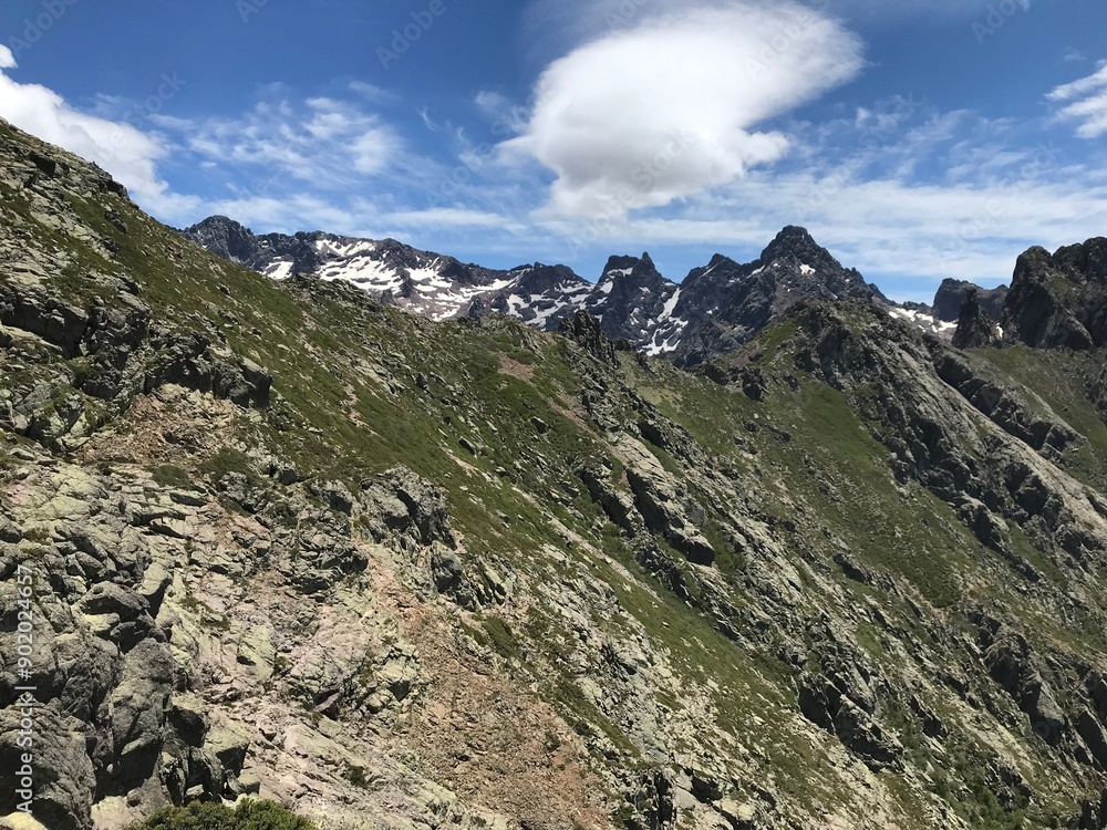 hiking the GR20 trail corsica island france hiking the GR20 trail corsica island france