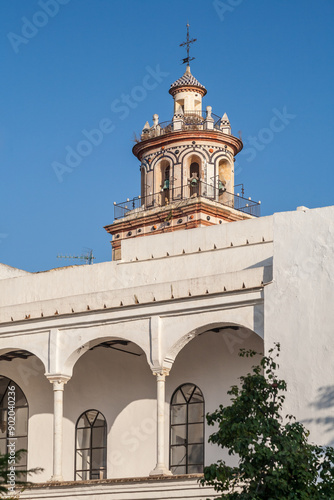 Palacio Ducal de Medina Sidonia with Church Tower of La O