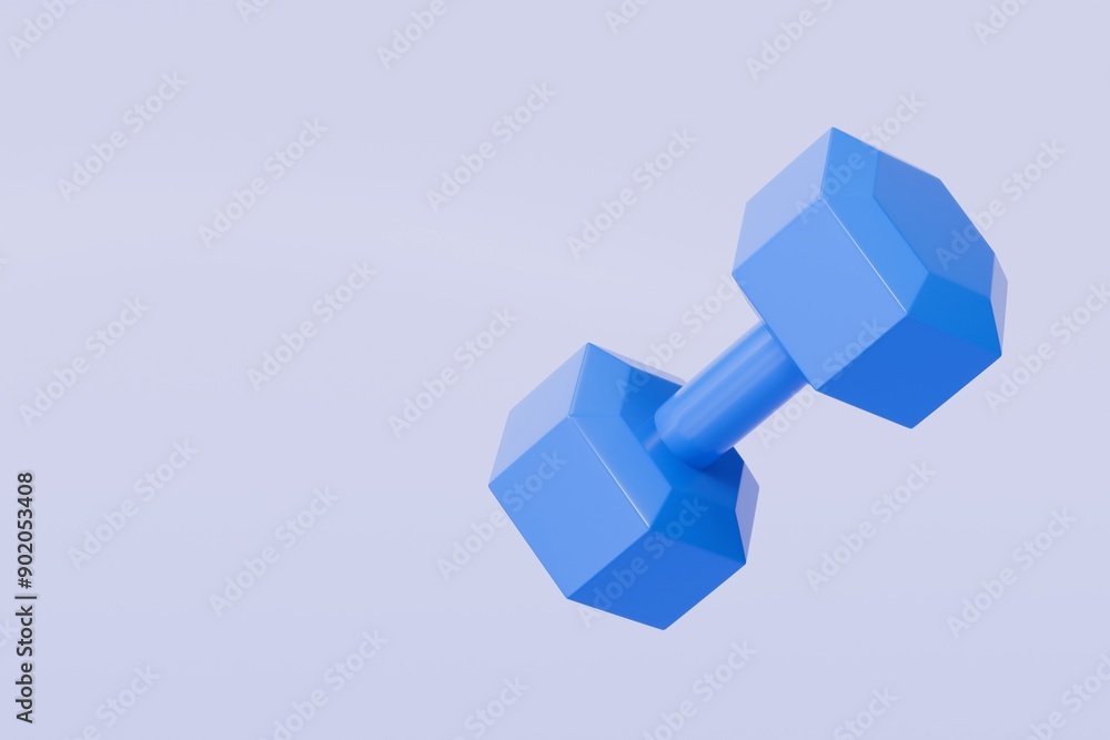 3d Dumbbell icon isolated on purple background. Workout gym tools, Sport equipment, fitness equipment, weight training workout, Gym time concept. 3d Minimal Exercise Dumbbell design style. 3d render. 3d Dumbbell icon isolated on purple background. Workout gym tools, Sport equipment, fitness equipment, weight training workout, Gym time concept. 3d Minimal Exercise Dumbbell design style. 3d render.