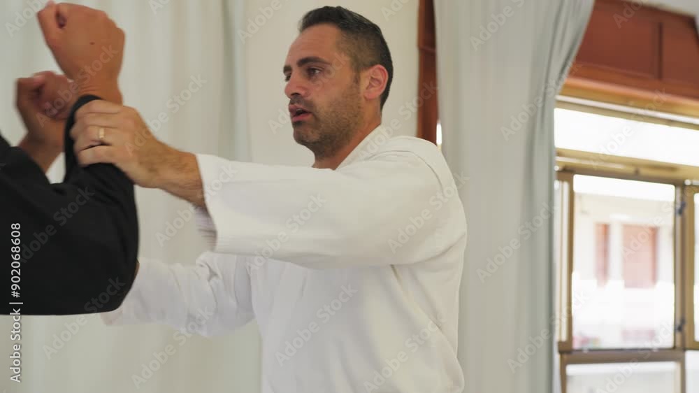 Master Explains the Art and Skill of Hitting Your Opponent with Karate Moves Master Explains the Art and Skill of Hitting Your Opponent with Karate Moves