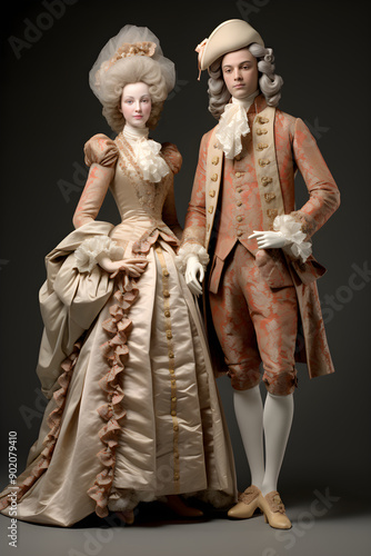 A Glimpse into the Extravagance: 18th Century Aristocratic Fashion