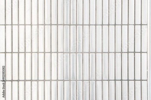 a pattern of vertical and horizontal iron lines in a wall
