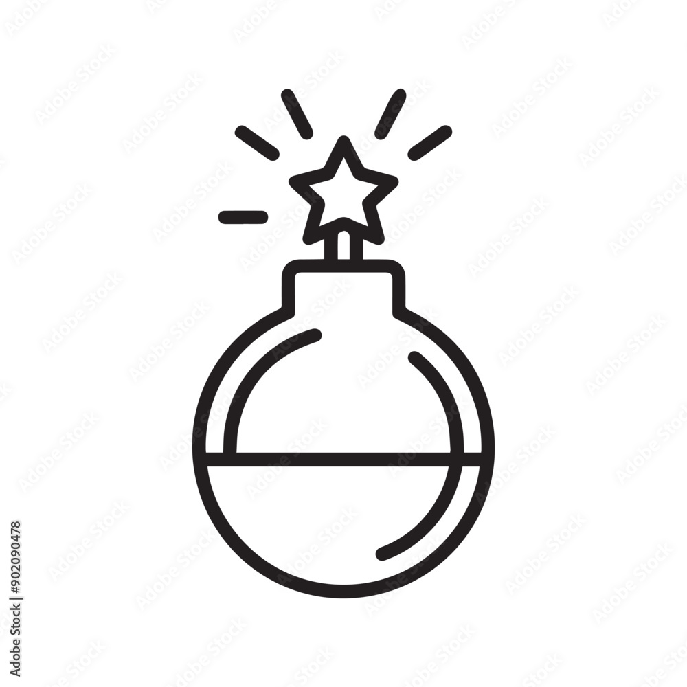 Bomb energy icon war and fire blast black design. Bomb energy icon war and fire blast black design.
