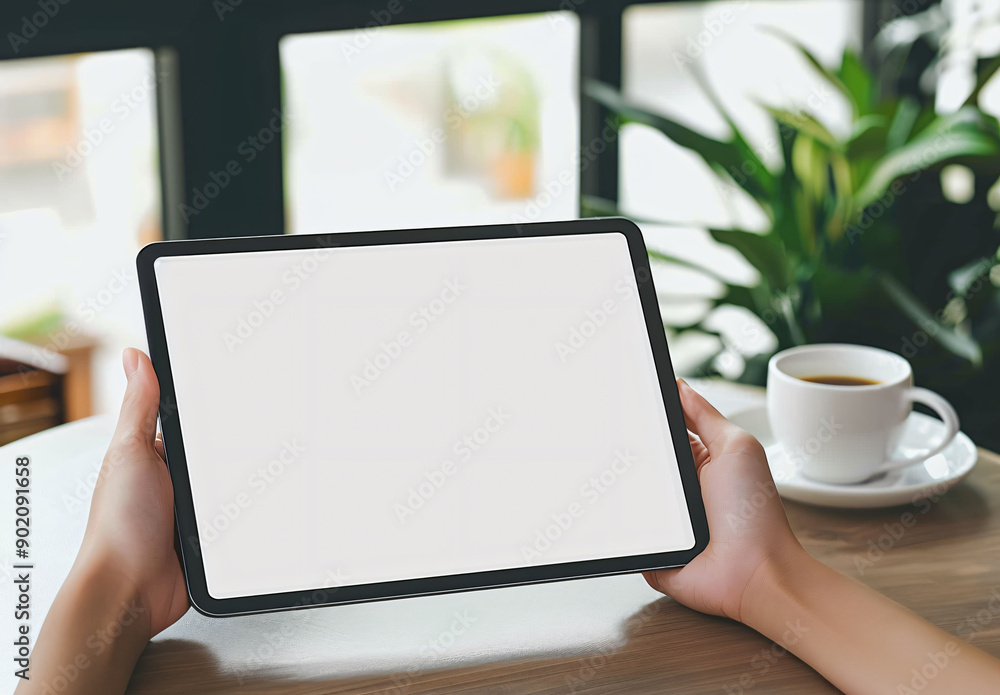Digital tablet screen mockup Digital tablet screen mockup