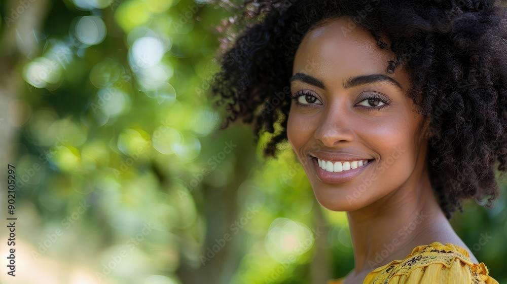 Beautiful woman with a charming smile, exuding confidence. Copy space available on the left side. Beautiful woman with a charming smile, exuding confidence. Copy space available on the left side.