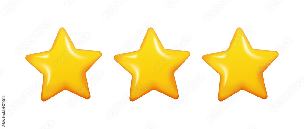 3D yellow stars. Abstraction and doodle. Render. Shiny. Icon Coin. Vector. Mark. Design elements. White background. Isolated. Balloons. Sticker. 3D yellow stars. Abstraction and doodle. Render. Shiny. Icon Coin. Vector. Mark. Design elements. White background. Isolated. Balloons. Sticker.