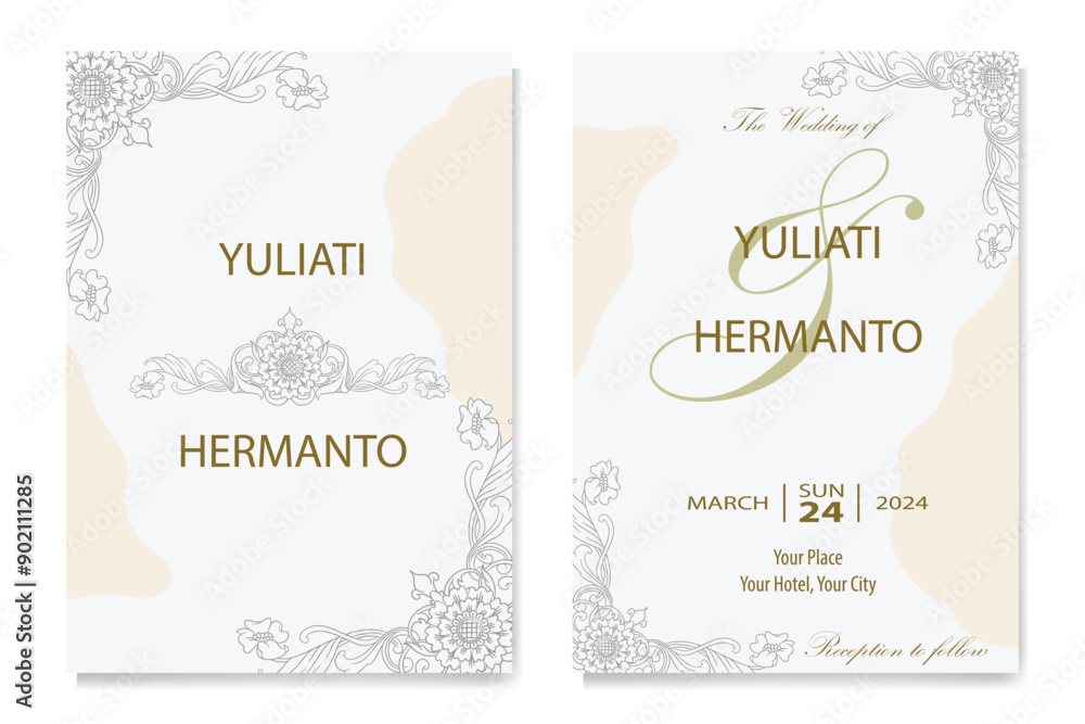 The Blooms Greenery Floral Foliage Ornament Corner Text Separator Elegance Frame for Invitations The Blooms Greenery Floral Foliage Ornament Corner Text Separator Elegance Frame for Invitations