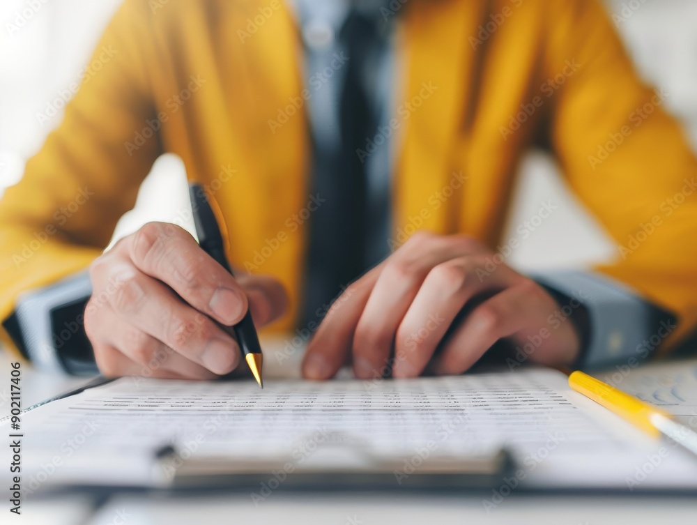 Financial advisor helping a client with debt restructuring, financial guidance concept