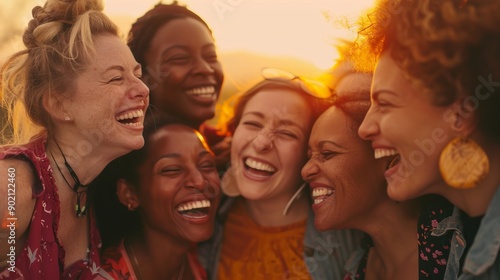 Group of friends cheerful togetherness concept