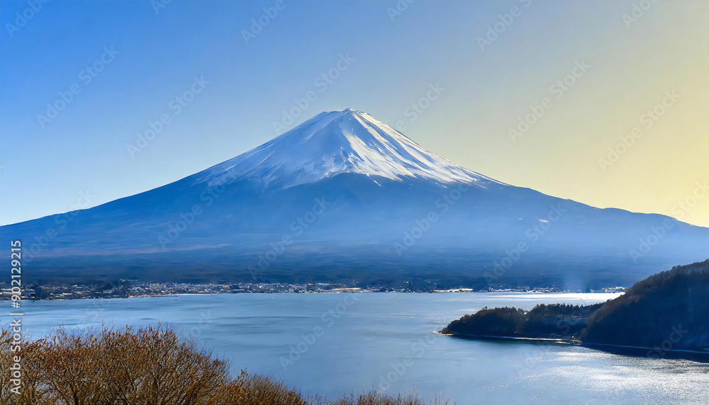 Image material of Mount Fuji, the highest mountain in Japan. Image material of Mount Fuji, the highest mountain in Japan.