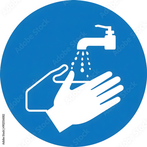 hand washing sign graphic,