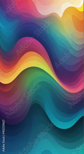 abstract rainbow background