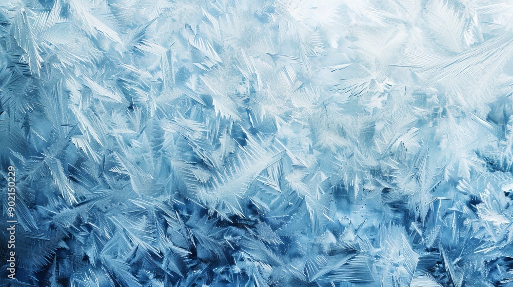 Abstract frosty pattern on glass, background texture Abstract frosty pattern on glass, background texture