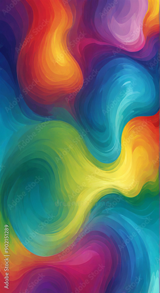 Obraz premium abstract rainbow background