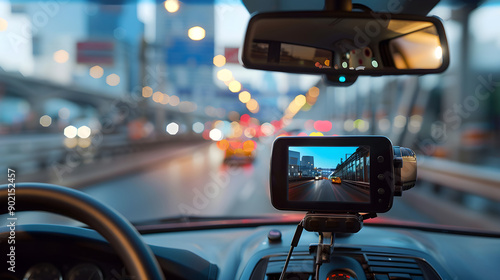 Car Recording Traffic Safety on the Roadway