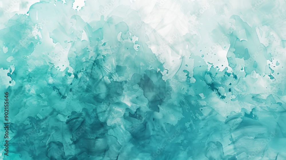 Abstract blue watercolor painted background Abstract blue watercolor painted background