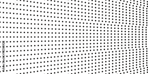 Abstract grunge grid polka dot halftone background pattern. Spotted black and white line illustration. Textures.