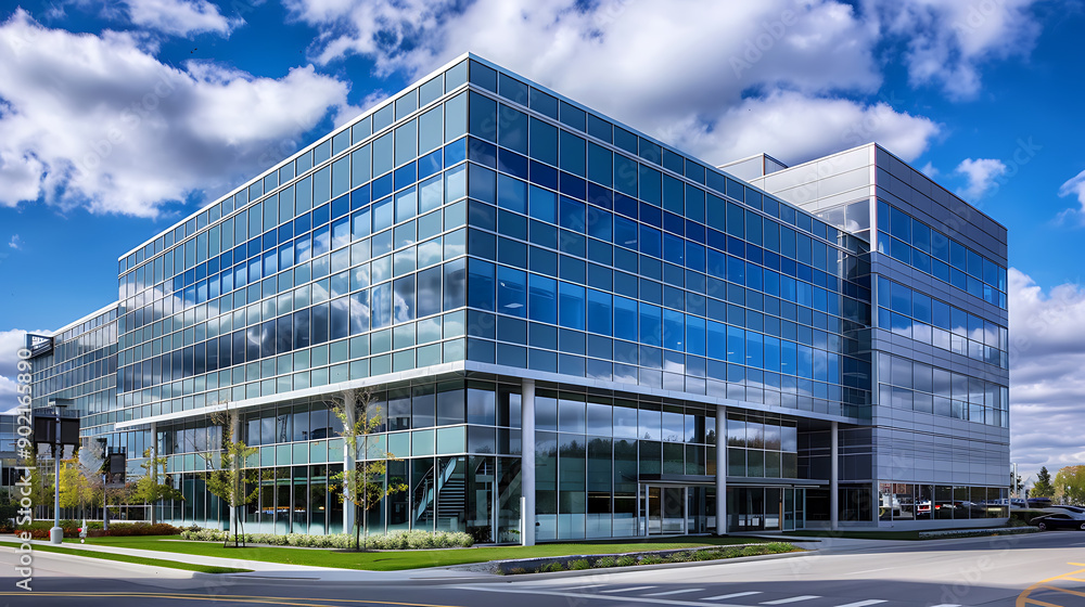 Fototapeta premium modern office building