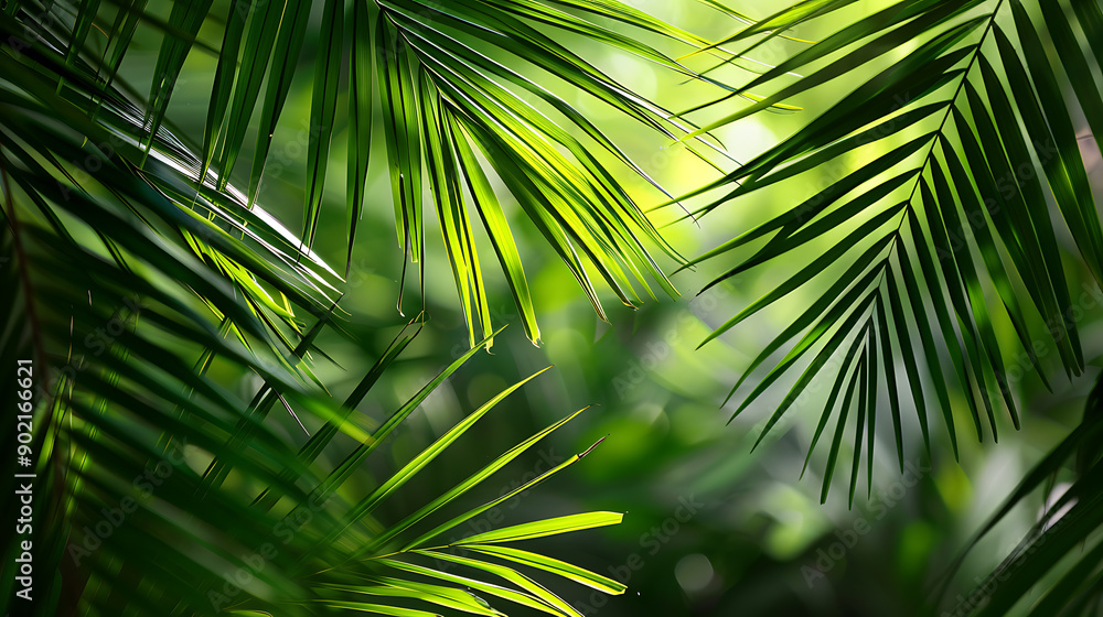 Obraz premium Palm leaves