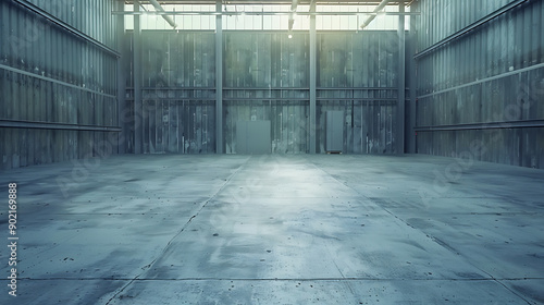 Selective focus of concrete pouring during commercial concreting floors of building