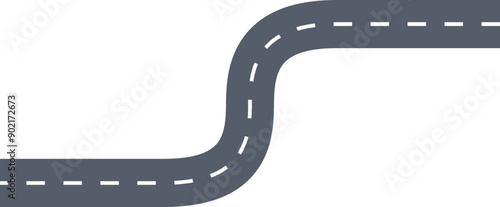 Road Path Illustration