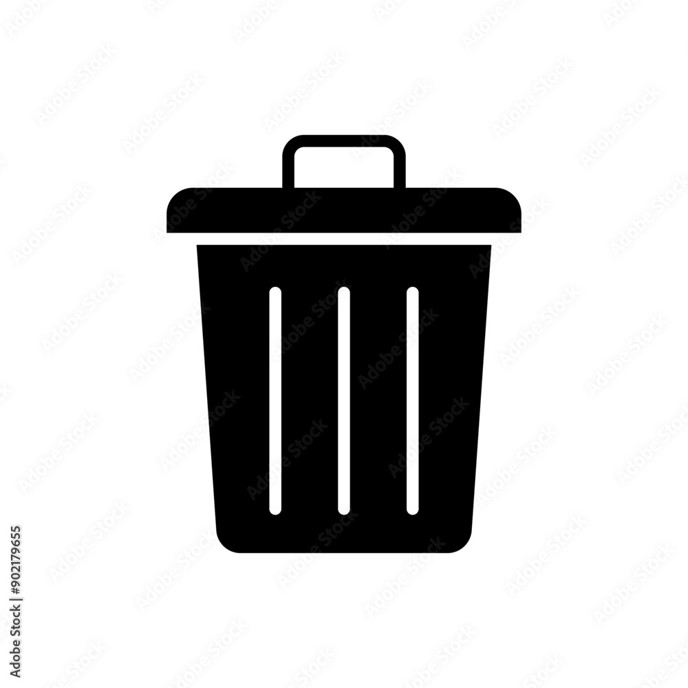 Trash icon vector design templates simple and modern concept Trash icon vector design templates simple and modern concept