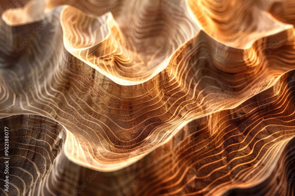 Abstract Texture of Swirling Brown and Orange Patterns Abstract Texture of Swirling Brown and Orange Patterns