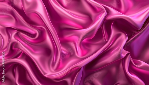 purple satin wave background vector