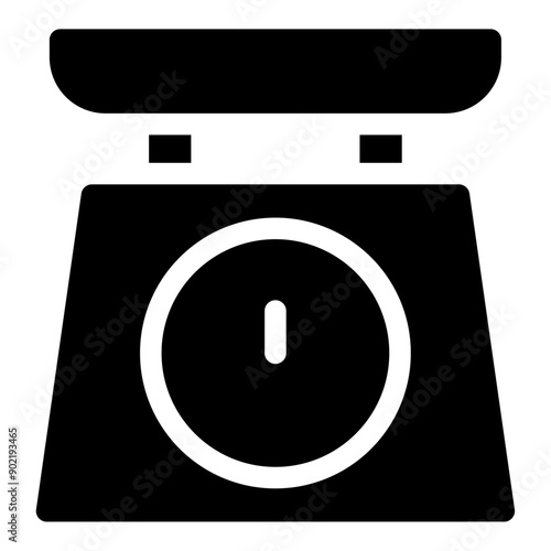 kitchen scale icon 