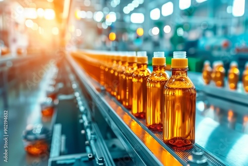 Wallpaper Mural Lean Manufacturing Techniques in a Modern Factory Setting Torontodigital.ca