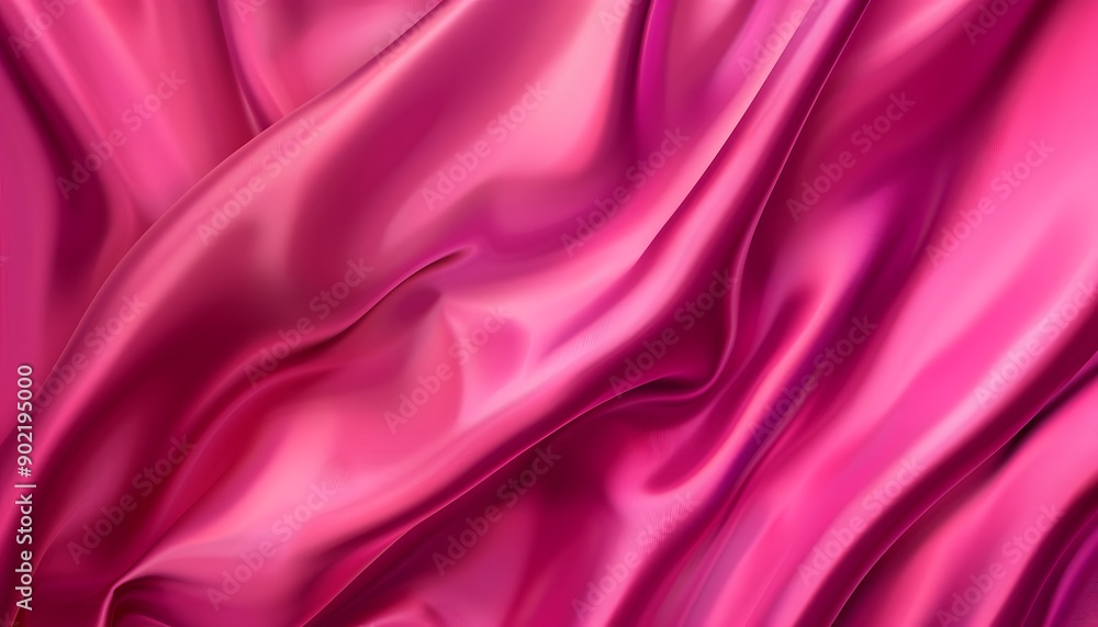 Obraz premium purple satin wave background vector