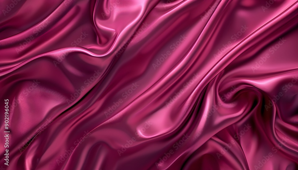 Fototapeta premium purple satin wave background vector