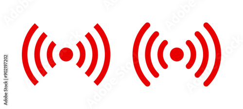 Live streaming icon set