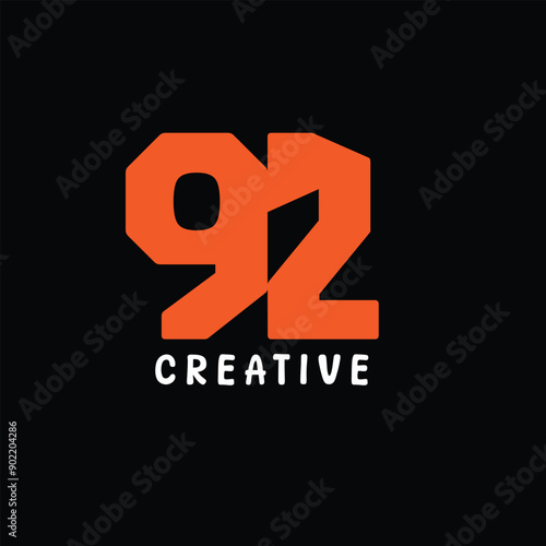 Logo 92: merging modern style and classic sophistication into a lasting visual symbol.