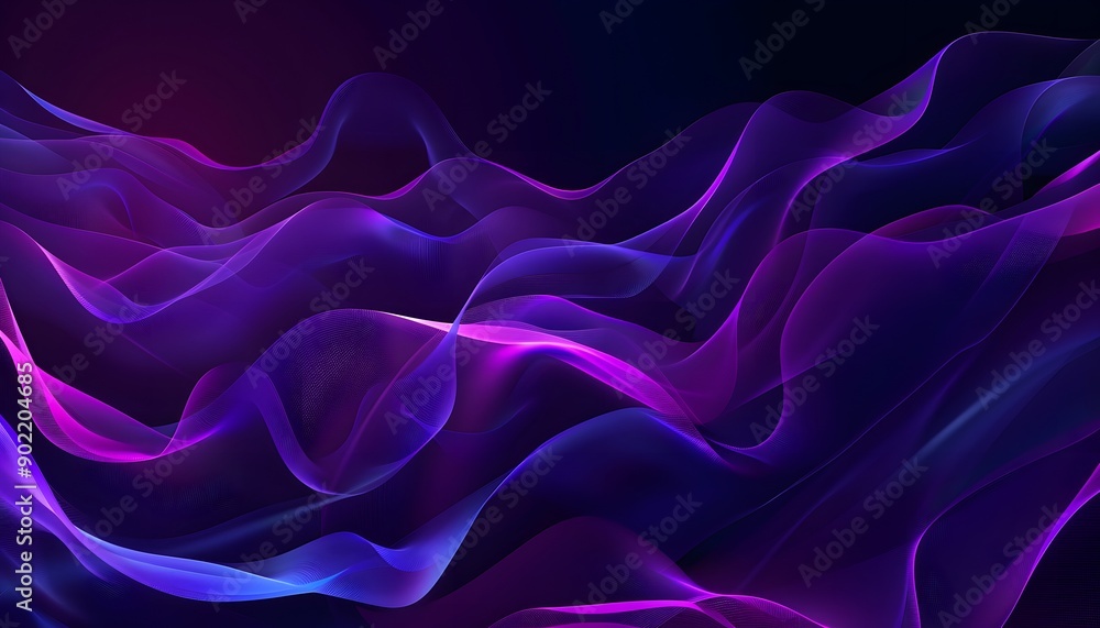 Obraz premium bubble and glass podium background