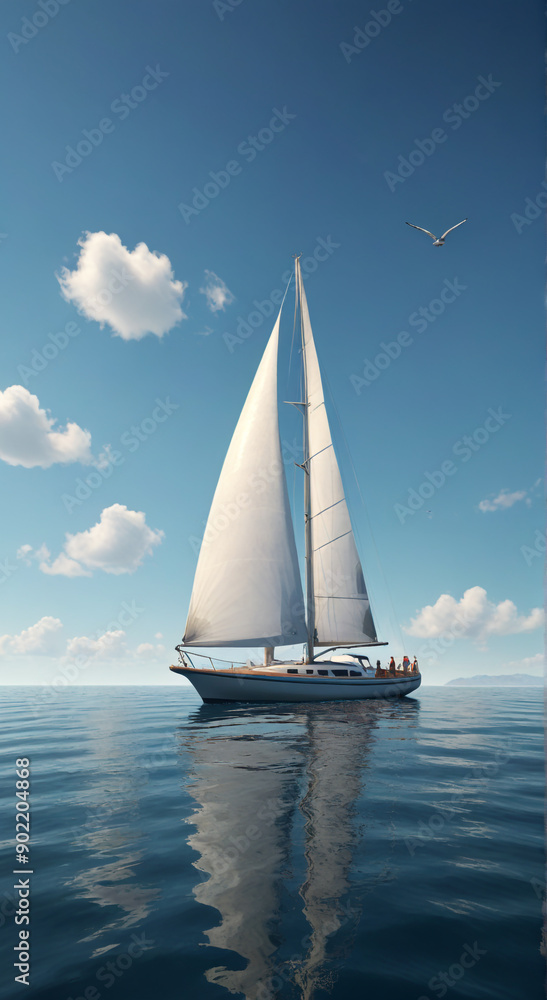 Obraz premium sailing in the sea