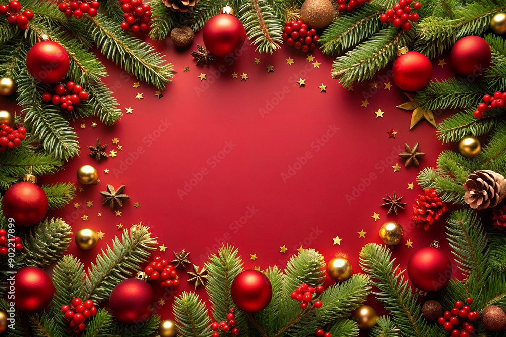 Christmas background poster wallpaper free space in center image Christmas background poster wallpaper free space in center image