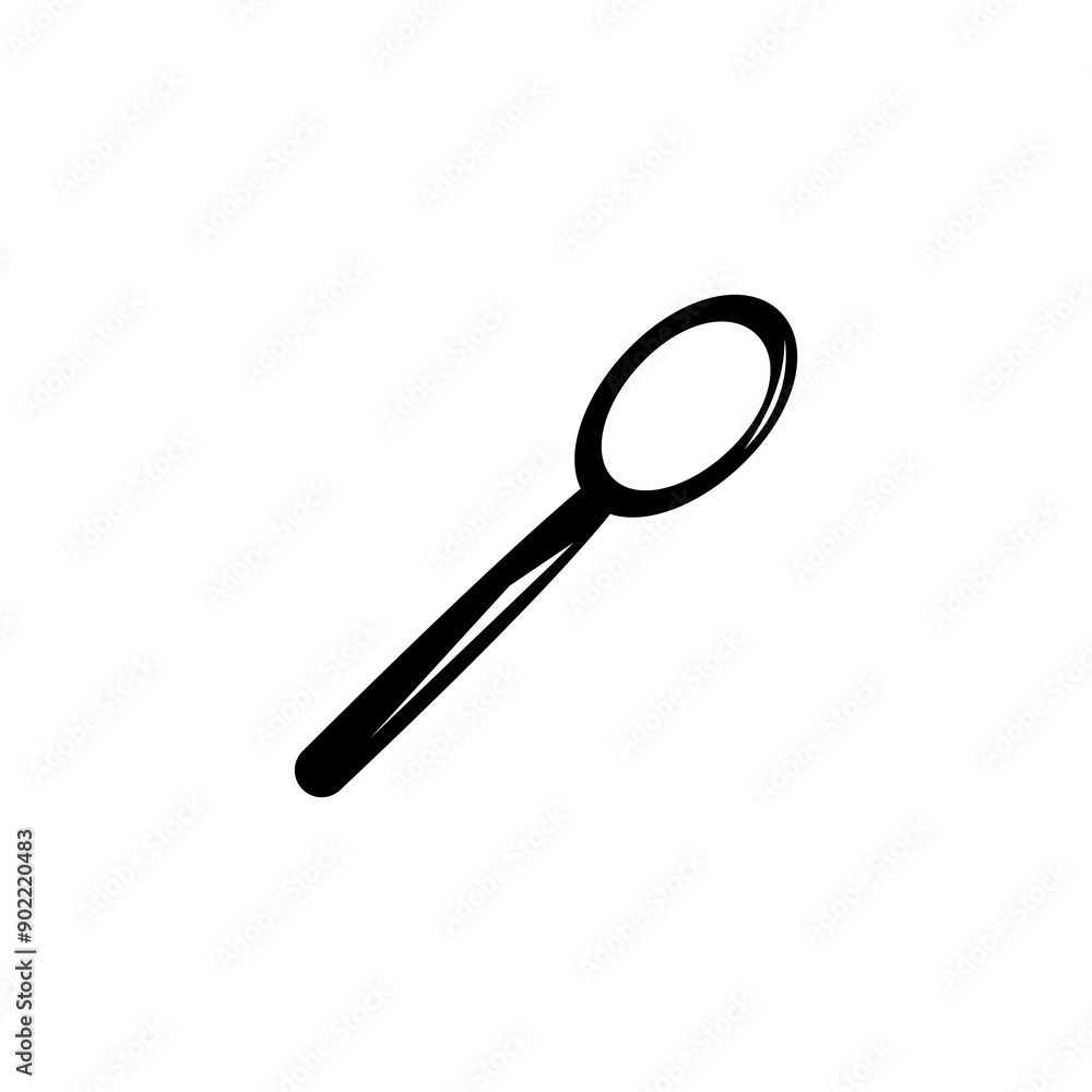 Wooden spoon vector icon, vector trendy style illustration for web and app on white background..eps Wooden spoon vector icon, vector trendy style illustration for web and app on white background..eps