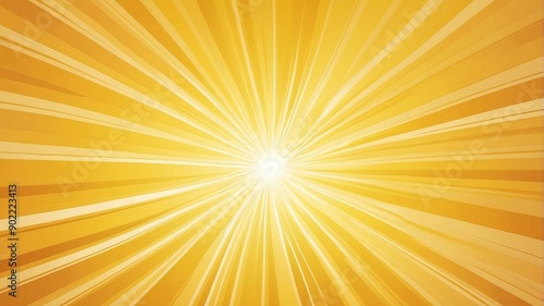 Wallpaper Mural yellow sunburst rays abstract background copy space backdrop art Torontodigital.ca