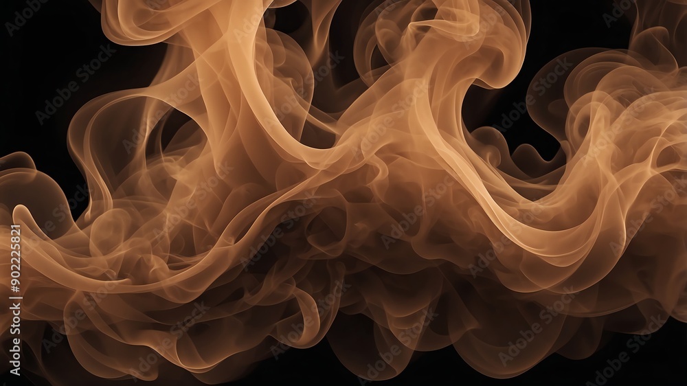 Obraz premium brown smoke pattern abstract background copy space backdrop art