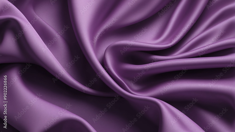 Obraz premium purple fabric folds abstract background copy space backdrop art
