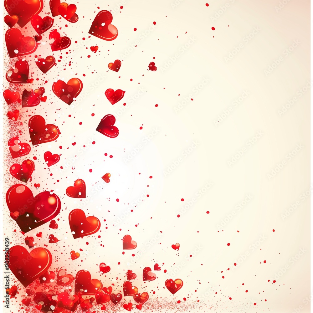 valentine background with hearts valentine background with hearts