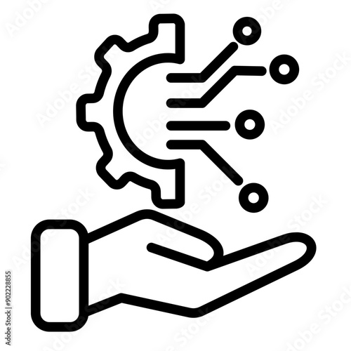 Digital Transformation Icon