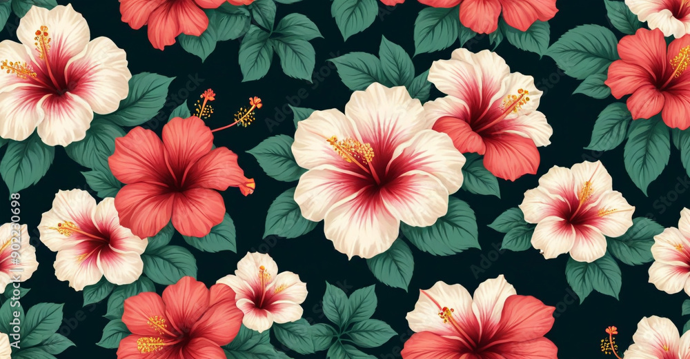 seamless pattern with flowers seamless pattern with flowers