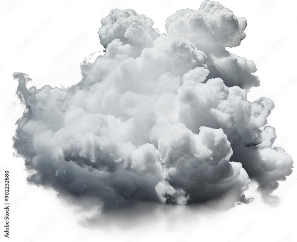 White fluffy cloud White fluffy cloud