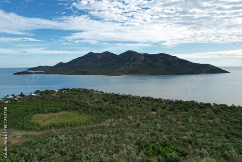 Aerial photo of Cape Gloucester Queensland Australia photo